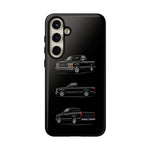 Black Silverado Classic Pickup Tough Phone Case for Chevy Truck Fans