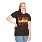 Charger Retro Sunset Car T-Shirt Vintage Muscle Car Graphic Tee