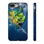 Mahi Mahi Phone Case, Saltwater Fishing Strike Tough Cover for Men