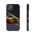 Challenger Widebody Orange Muscle Art Tough Phone Case