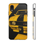 Z28 Yellow Camaro Retro Poster Tough Phone Case