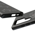 Black Silverado Classic Pickup Tough Phone Case for Chevy Truck Fans