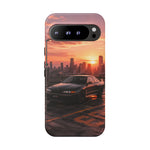 R32 Skyline GT-R Phone Case Sunset City Tough Cover Gift Art
