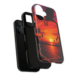 Basketball Court Sunset Phone Case | Tough Phone Case