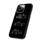 Black Silverado Classic Pickup Tough Phone Case for Chevy Truck Fans