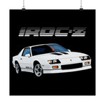 1985 Chevy Camaro IROC-Z Poster Muscle Car Wall Art Print Classic Retro Garage