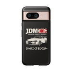 R34 Skyline GT-R JDM Rising Sun Tough Phone Case Cover Gift