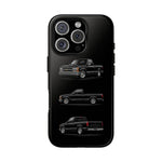 Black Silverado Classic Pickup Tough Phone Case for Chevy Truck Fans