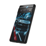 C8 Rain Tunnel Phone Case Racing Tough Case for Corvette Drivers