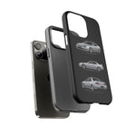 Silver Prelude Sports Coupe Tough Phone Case for JDM Fans