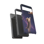 Curious Munchkin Kitten Reaching Cookie Jar Phone Case | Tough Case