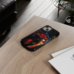 C3 Drag Strip Launch Night Phone Case Muscle Car Tough Case