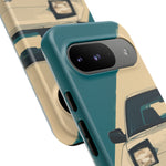 S13 Teal White Pop-up Tough Phone Case for JDM Fans