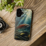Salmon River Fishing Phone Case, Sunlit Current Cover