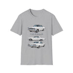 Classic 1963 Chevy Impala Illustration T-Shirt | Vintage Car Trio