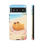 Taiyaki Beach Day Kawaii Tough Phone Case