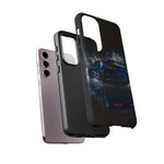 Camaro ZL1 Phone Case, Blue Track Smoke Studio Cover