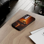 Z06 C8 Phone Case, Orange Racing Livery Studio Cover