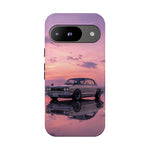 Silver Hakosuka Skyline Mirror Lake Tough Phone Case