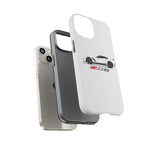 White C7 Z06 Phone Case for Chevy Vette Fans, Tough Cover