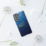 Yellowfin Tuna Phone Case, Deep Blue Water Tough Cover, Gift