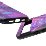 Empty Mall Escalator Vaporwave Art Tough Phone Case