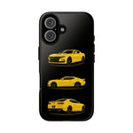 Yellow Camaro SS Muscle Car Phone Case Tough Multi View Print