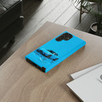 RX-7 Cyan Studio Phone Case Studio Color Match Car Art