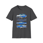 1959 Fairlane 500 Car Illustration T-Shirt | Vintage Classic Auto Design