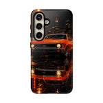 69 Nova SS Phone Case, Rainy City Night Muscle Car Tough Cover