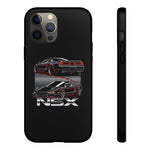NSX Dual View Black Red JDM Sports Car Tough Phone Case Gift