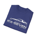 1986 RX-7 FC Classic JDM Rotary Sports Car Name Badge Classic Car T-Shirt Fan Gift