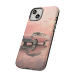 1957 Chevy Bel Air Blush Cream Tough Phone Case for Classic Car Fans