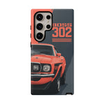 Boss 302 Calypso Coral Mustang Muscle Car Tough Phone Case