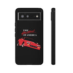 1991 Camaro Heartbeat Red Muscle Car Tough Phone Case Cover