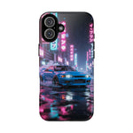 Skyline GT-R Tokyo Rain JDM Night Art Tough Phone Case