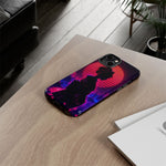 Neon Geisha Silhouette Phone Case | Tough Cover