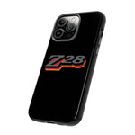 1978 Z28 Red Gold Emblem Muscle Car Tough Phone Case Gift Art