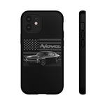 1970 Chevy Nova Phone Case Black Classic Muscle Car Tough Cover