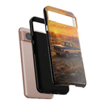 73 Chevy C10 Square body Truck Two-Tone Sunrise Tough Phone Case