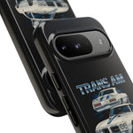 1969 Trans Am White Blue Stripe Tough Phone Case Cover Gift