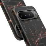 370Z City Prowl Tough Phone Case Black Sports Car at Night