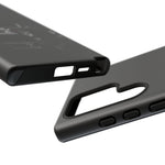 Black Classic C10 Truck Phone Case | Vintage Pickup Reflection, Minimal Auto Design