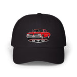1964 GTO Dad Hat Classic Muscle Car Cap Red Goat 389 Tri-Power LeMans Coupe
