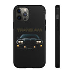 Dark 1998 Trans Am Front View Muscle Car Tough Phone Case Gift