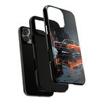 1966 GTO Orange Rainy City Tough Phone Case Cover Gift Art