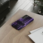 Matte Gray MK4 Supra Violet Neon Pillars Case