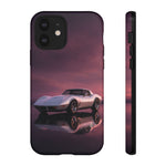 Soft White C3 Corvette Mauve Sky Phone Case
