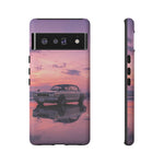 Silver Hakosuka Skyline Mirror Lake Tough Phone Case