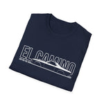 1971 El Camino SS Classic Car Truck Name Badge T-Shirt Fan Gift Tee